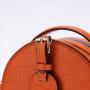 2024 Custom Crocodile Genuine Leather Round Handbag For Women Ladies Circle Purse