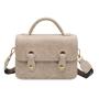 Cross Section Square Custom Designer Handbag Pure Color Fashion Lady Bag Pu Leather Bags Women Handbags Shoulder