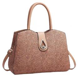 ZR642 Woman Bag Handbag Retro PU Fashion Female Latch Portable Big Shoulder Underarm Bag Girl Versatile Tote Bag Shopping Party