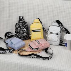 Personality Lightweight Messenger Shoulder Bag Fashion Casual Chest Bag Custom Print Sports Crossbody Sling Bag