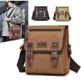 XL087 Imported Vintage Men's Shoulder Bag Luxury Daily Life  Large Capacity Handbag Wear-resistant  Messenger Bag