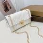 Hot Sale Small Chain Square Bag New Brand Korean Fashion Embroidered Cheap Solid Shoulder Bag Wholesale Women's Crossbody Bag