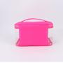 Wholesale Durable Portable Waterproof Custom Logo PVC Top Handle Cosmetic Bag Pouch Travel Toiletry Wash Bag Clear Makeup Bag