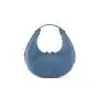 Fashion Luxury Classic Denim Fabric Women Handbags Washable Pu Veagn Leather Stylish Hobo Bags Custom Logo Ladies Shoulder Bag