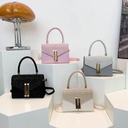 Popular Design Women's Handbag Fashion Pu Leather Small Ladies Hand Bags Female Solid Color Crossbody Shoulder Bags