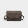 Autumn new cylindrical women bags casual crossbody shoulder bag handbag women brown leather bags