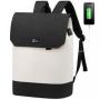 LOVEVOOK 14 15.6 17 Inch Waterproof Cover Rolltop Laptop Backpacks Men Anti-Theft University School Bags Women's Elegant Daypack