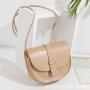 Crocodile print saddle bags women's messenger bags new 2024 women shoulder crossbody bags pu leather