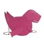 Fashion creative bizarre three-dimensional dinosaur diagonal cross bag personality rivets cute cartoon animal female bag