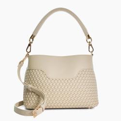 OEM ODM High Quality Women Purses Bags Large Capacity  Handbags Luxury Ladies Weave Shoulder Bags