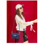 Trendy Custom Leather Handbag for Women OEM Fac Wholesale Zipper Closure Bag with Fashionable Design in Guangzhou