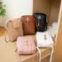 Fashion Tassel Women's Messenger Bag 2024 Solid Pu Leather Single Shoulder Crossbody Bag Zipper Small Purse Phone Bags for Women