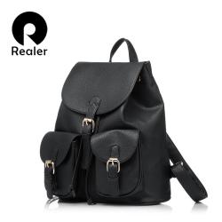 Lovevook Realer women nylon backpack women's pu leather backpack