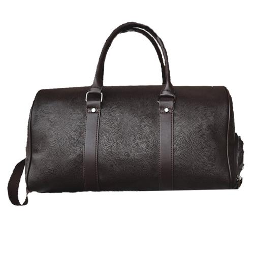 customized logo large capacity duffle bags gym women waterproof sports pu leather travel bag