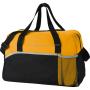 Gelory Custom Two tone colors water resistant polyester fabric with bottle holder Gym Sports Duffle Bag