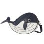 Manufacturer Fashion Cute cartoon whale messenger bag Custom funny Whale animal shape bag