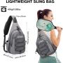 Wholesale Custom Logo Unisex Sling Crossbody Sports Bags wirh Racket Professional Pickleball Paddle Bag