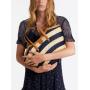 Summer Large Straw Rafia Women Tote Bags Summer Vacation Beach Bags Woven With Vegan Leather Custom Logo Fashion Womens Handbags