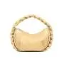 2024 Simple Designer Women's Shoulder Crossbody Bag Vegan Leather Ladies Sling Bags With Woven Handle