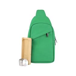 OEM ODM Customized Adjustable Strap Grinder Fanny Pack for Rolling Tray PU Pouch Waterproof Backpack Shoulder Bags