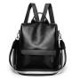 CCF377 New Arrival Backpack Women Waterproof PU Leather Outdoor Travel Bag Leisure Ladies Backpack College School Bag