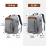 LOVEVOOK 2023 New Design Travel Big Capacity Laptop Backpack Bags With USB Charging Port 17inch Business Backpacks for Men Women
