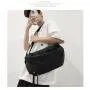 HR025 New Fashion Mountaineering Backpack Outdoor Sports Nylon Lightweight Solid Color Schoolbag Travel Student Shoulder Bag