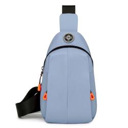 ZR757 Unisex Chest Bag Waterproof Shoulder Bag Sports Travel Crossbody Leisure Solid Color Business High Quality Bag Print logo