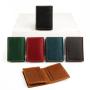 Retro style crazy horse pickup truck  cowhide unique handmade genuine leather case card holder