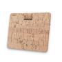 Slim Cork leather wallet eco-friendly natural leather men wallet