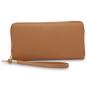 Brown PU Leather Women Wallet Coins Wallet Manufacturer Supply Credit Card Wallets