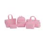 Factory Hot Sale Small MOQ Outdoor Waterproof  Nylon Travel Backpack Pink School Bags For Girl Mini Backpack