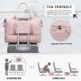 LOVEVOOK factory wholesale Carry on Overnight Bag large 2pc Gym Weekender bags women Travel luggage duffel bags with shoe pocket