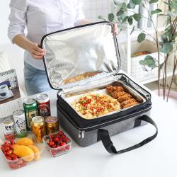 Factory Custom Durable Insulated Thermal Food Delivery Lunch Bag Waterproof Portable Pizza Carry Picnic Cooler Bag