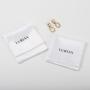 Customized Silk Satin Jewelry Envelope Packing Pouch Luxury Satin Earring Necklace And Bracelet Jewelry Envelope Bag