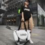 Personalized Large Capacity Badminton Tennis Rackets Carry Duffel Bag Waterproof Outdoor Sport Gym Tote Training Bags