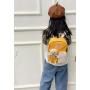 ZF324 Children's Backpack Kindergarten Little Bear Cute Light Cartoon Schoolbag Safety Kids Bag Soft Baby Bag