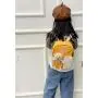 ZF324 Children's Backpack Kindergarten Little Bear Cute Light Cartoon Schoolbag Safety Kids Bag Soft Baby Bag