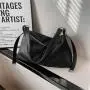2024 new design fashion casual women on the shoulder Pu leather bag ladies casual simple fashion handbag