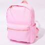 Keymay Rts Stock Low Moq 10 Colors Fashion Cute Plain Colorwaterproof Nylon Hiking Backpack Rucksack School Bag Student Backpack