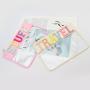 Custom Chenille Patches Nylon Transparent Makeup Toiletry Wash Bag Waterproof PVC Zipper Toiletry Bag Clear Cosmetic Bag