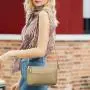 2024 new trend women's shoulder bag PU leather women's thin crossbody bag wholesale