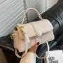 Fashion Bolsa Vegana Custom Bags Flower PU Leather Crossbody Bag Handbag For Women