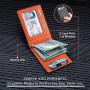 Wholesale High Quality Front Pocket Wallets RFID Blocking Bifold Credit Card Holder Mens Slim Money Clip Leather Wallets For Man