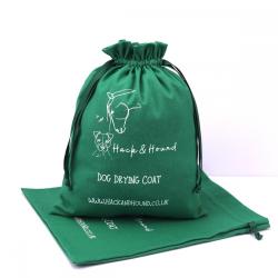 High Quality Large Cotton Linen Clothes Shoe Hat Dust Bag For Packing Storage Custom Logo Cotton Drawstring Dust Pouch