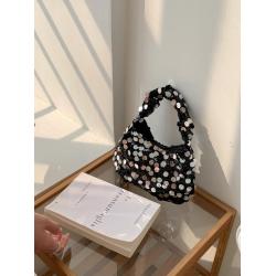 2024 factory wholesale affordable women's bags Stylish Customized Party hand Bag Luxurious colorful sequin bag for girl
