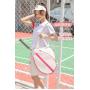 ZF192 New Simple Tennis Bag Large Capacity Handheld Shoulder Crossbody Bag Badminton Racket Bag Oxford Cloth Waterproof