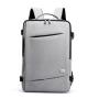 Scalable Multi-Layer Nylon Travel Backpack Reflective Strip USB Custom Waterproof Factory Direct Sales Unisex Laptop Backpack