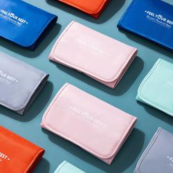 Women Polyester Hanging Travel Toiletry Bag Wholesale Multi-Color Durable And Portable Travel Wash Bag