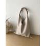 2024 Custom Korean Women's Bag New Design Pu Leather Shoulder Bag Fashion Popular Simple Tote Handbags